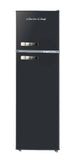 Arctic Chef, 10 Cu. Ft. Top Mount Retro Refrigerator, Black