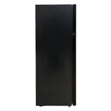 Arctic Chef, 10 Cu. Ft. Top Mount Retro Refrigerator, Black