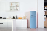 Arctic Chef, 10 Cu. Ft. Top Mount Retro Refrigerator, Blue