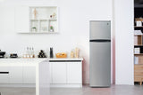 Arctic Chef, 10 Cu. Ft. Top Mount Refrigerator, Platinum