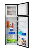 Arctic Chef, 10 Cu. Ft. Top Mount Refrigerator, Platinum
