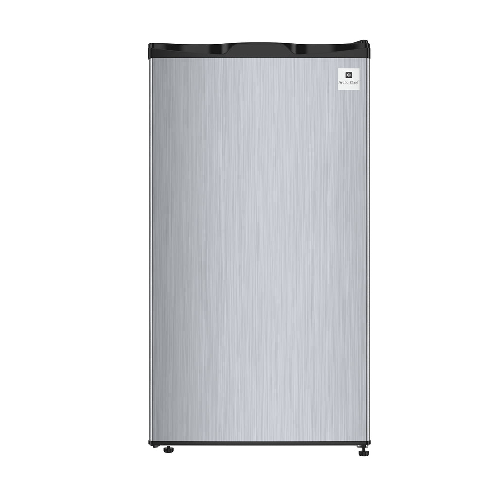 Arctic Chef, 3.2 Cu. Ft. Compact Refrigerator, Stainless Steel