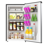 Arctic Chef, 3.2 Cu. Ft. Compact Refrigerator, Stainless Steel