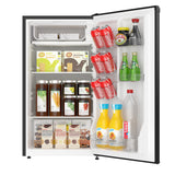 Arctic Chef, 3.2 Cu. Ft. Eraser Board Compact Refrigerator, Black