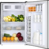 Arctic Chef, 4.5 Cu. Ft. Compact Refrigerator, Stainless Steel