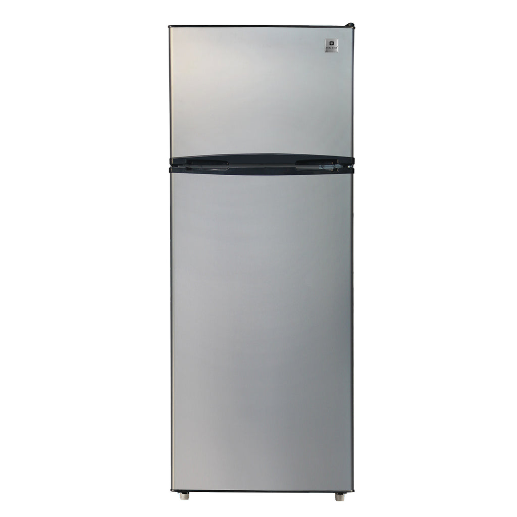 Arctic Chef, 7.5 Cu. Ft. Top Mount Refrigerator, Platinum