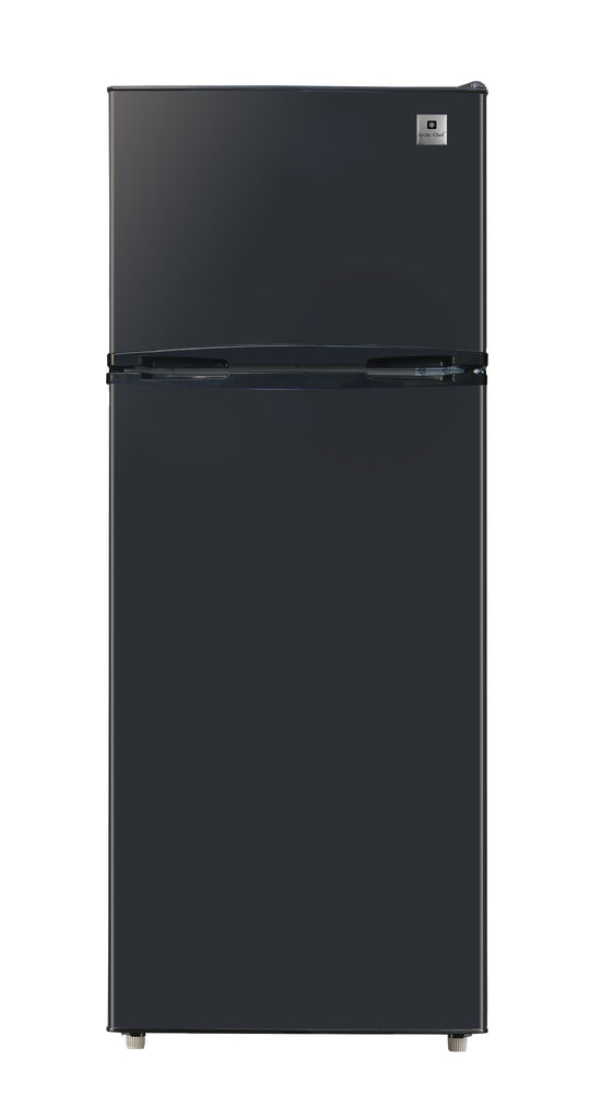 Arctic Chef, 7.5 Cu. Ft. Top Mount Refrigerator, Black