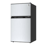 Arctic Chef, 3.2 Cu. Ft. Compact Refrigerator, 2 Door, Stainless Steel
