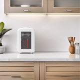 Frigidaire, 6 Can/4 Liter Mini Personal Fridge Cooler, White