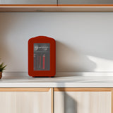 Frigidaire, 6 Can/4 Liter Mini Personal Fridge Cooler, Red
