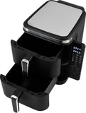 Culinary Chef 11.6 Qt./10.4L Double Stack Digital Air Fryer, Black