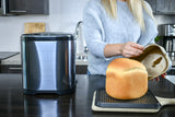 Culinary Chef, Bread Maker, 15 Program, Black Stainless Steel
