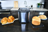 Culinary Chef, Bread Maker, 15 Program, Black Stainless Steel