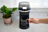 Culinary Chef, 2 In 1 Coffee Maker K Cup/Ground Coffee Compatible, Black