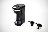 Culinary Chef, 2 In 1 Coffee Maker K Cup/Ground Coffee Compatible, Black