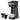 Culinary Chef 2-In-1 Coffee Maker K Cup/Ground Coffee Compatible, Black