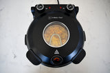 Culinary Chef, High Temperature Indoor Pizza Maker- Built In Thermostat& Pizza Stone, Black