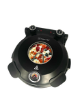 Culinary Chef, High Temperature Indoor Pizza Maker- Built In Thermostat& Pizza Stone, Black