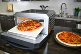 Culinary Chef, High Temperature Indoor Pizza Oven Touch Digital Screen, Stainless Steel