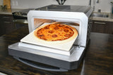 Culinary Chef, High Temperature Indoor Pizza Oven Touch Digital Screen, Stainless Steel