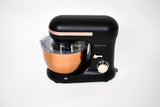 Culinary Chef,4.5L Stand Mixer, Black with Rose Gold Bowl And Trim