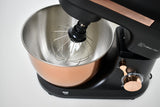 Culinary Chef,4.5L Stand Mixer, Black with Rose Gold Bowl And Trim