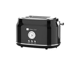 Culinary Chef, 2 Slice Retro Toaster, Black