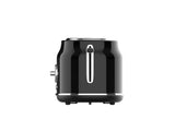 Culinary Chef, 2 Slice Retro Toaster, Black