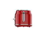 Culinary Chef, 2 Slice Retro Toaster, Red
