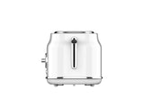 Culinary Chef, 2 Slice Retro Toaster, White