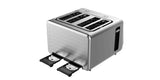Culinary Chef, Touchscreen 4 Slice Toaster, Stainless Steel