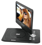 Proscan, 10" Portable DVD Player, Swivel Screen, 5hr Battery, Black