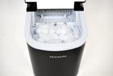 Frigidaire, 26 Lbs. Countertop Ice Maker, Bullet Shaped Ice, Black