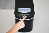 Frigidaire, 26 Lbs. Countertop Ice Maker, Bullet Shaped Ice, Black