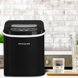 Frigidaire, 26 Lbs. Countertop Ice Maker, Bullet Shaped Ice, Black