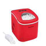 Frigidaire, 26 Lbs. Countertop Ice Maker, Bullet Shaped Ice, Red