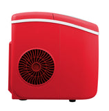Frigidaire, 26 Lbs. Countertop Ice Maker, Bullet Shaped Ice, Red