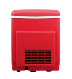 Frigidaire, 26 Lbs. Countertop Ice Maker, Bullet Shaped Ice, Red