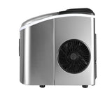 Frigidaire, 26 Lbs. Retro Countertop Ice Maker, With Self Cleaning Function, Bullet Shaped Ice, Stainless Steel