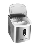 Frigidaire, 26 Lbs. Retro Countertop Ice Maker, With Self Cleaning Function, Bullet Shaped Ice, Stainless Steel