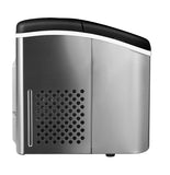 Frigidaire, 26 Lbs. Countertop Ice Maker, Bullet Shaped Ice, Stainless Steel