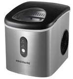 Frigidaire, 26 Lbs. Countertop Ice Maker, Bullet Shaped Ice, Stainless Steel