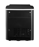 Frigidaire, 26 Lbs. Retro Countertop Ice Maker, With Self Cleaning Function, Bullet Shaped Ice, Black Stainless Steel