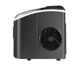 Frigidaire, 26 Lbs. Retro Countertop Ice Maker, With Self Cleaning Function, Bullet Shaped Ice, Black Stainless Steel