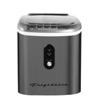 Frigidaire, 26 Lbs. Retro Countertop Ice Maker, With Self Cleaning Function, Bullet Shaped Ice, Black Stainless Steel