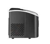Frigidaire, 26 Lbs. Retro Countertop Ice Maker, With Self Cleaning Function, Bullet Shaped Ice, Black Stainless Steel
