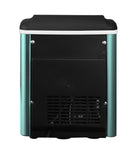 Frigidaire, 26 Lbs. Retro Countertop Ice Maker, With Self Cleaning Function, Bullet Shaped Ice, Blue Stainless Steel