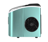Frigidaire, 26 Lbs. Retro Countertop Ice Maker, With Self Cleaning Function, Bullet Shaped Ice, Blue Stainless Steel