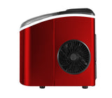 Frigidaire, 26 Lbs. Retro Countertop Ice Maker, With Self Cleaning Function, Bullet Shaped Ice, Red Stainless Steel