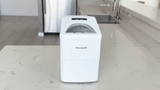 Frigidaire, 26 Lbs. Countertop Ice Maker, Bullet Shaped Ice, White